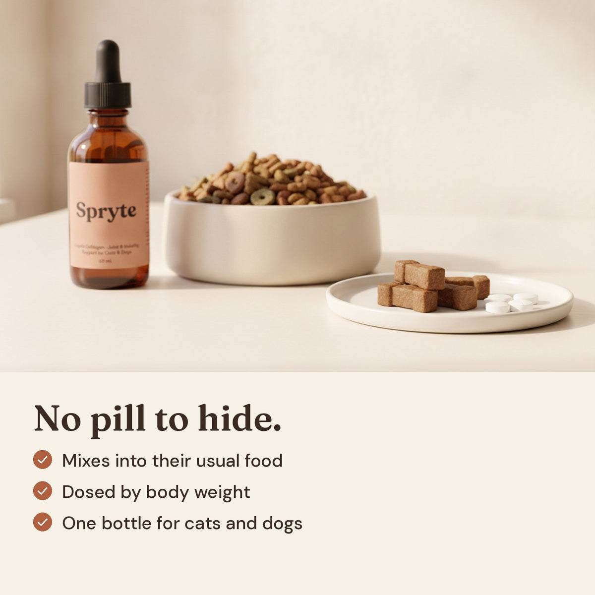 Spryte Liquid Collagen for cats & dogs